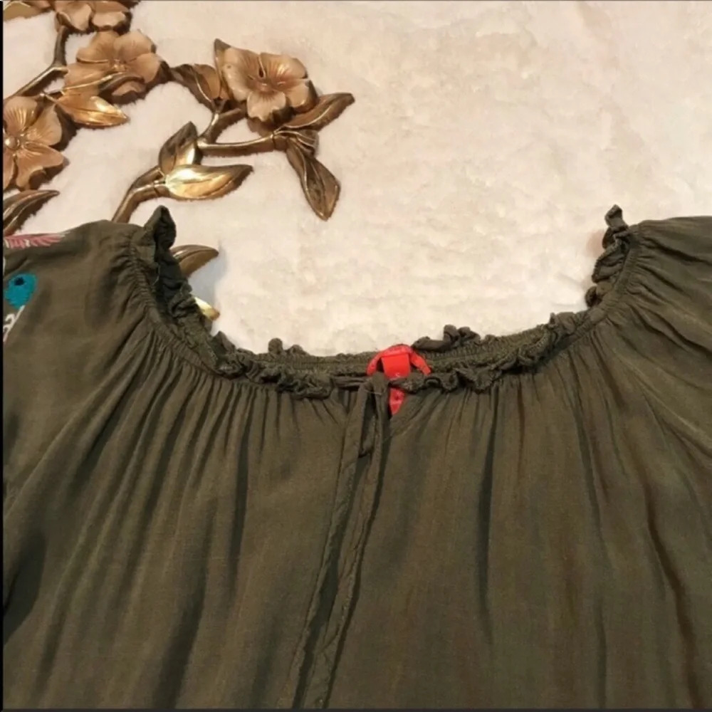 Chelsea & Violet Dress Bell Embroidered Sleeves S - Picture 2 of 9